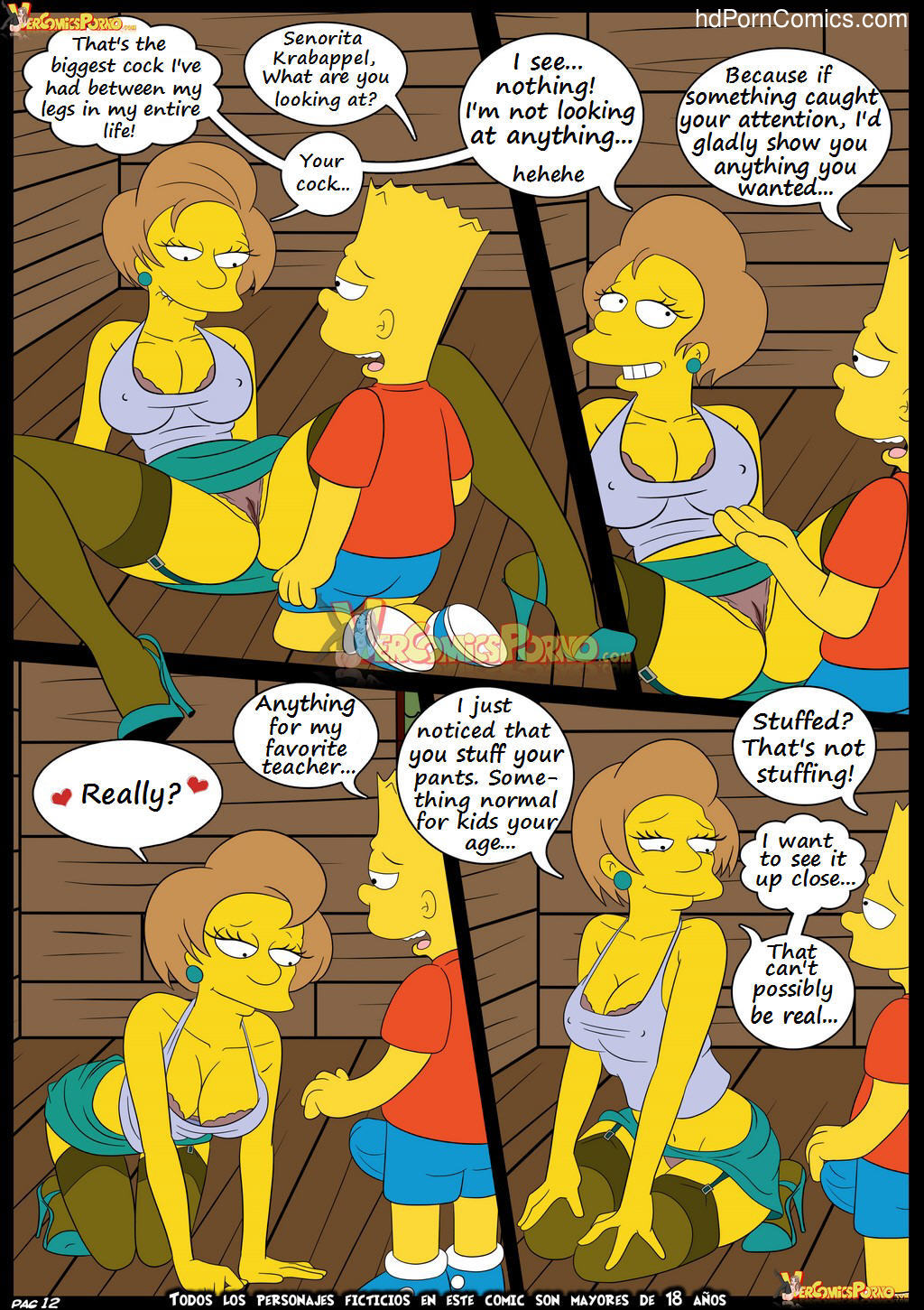 Los Simpsons 5- New Lessons13 free sex comic